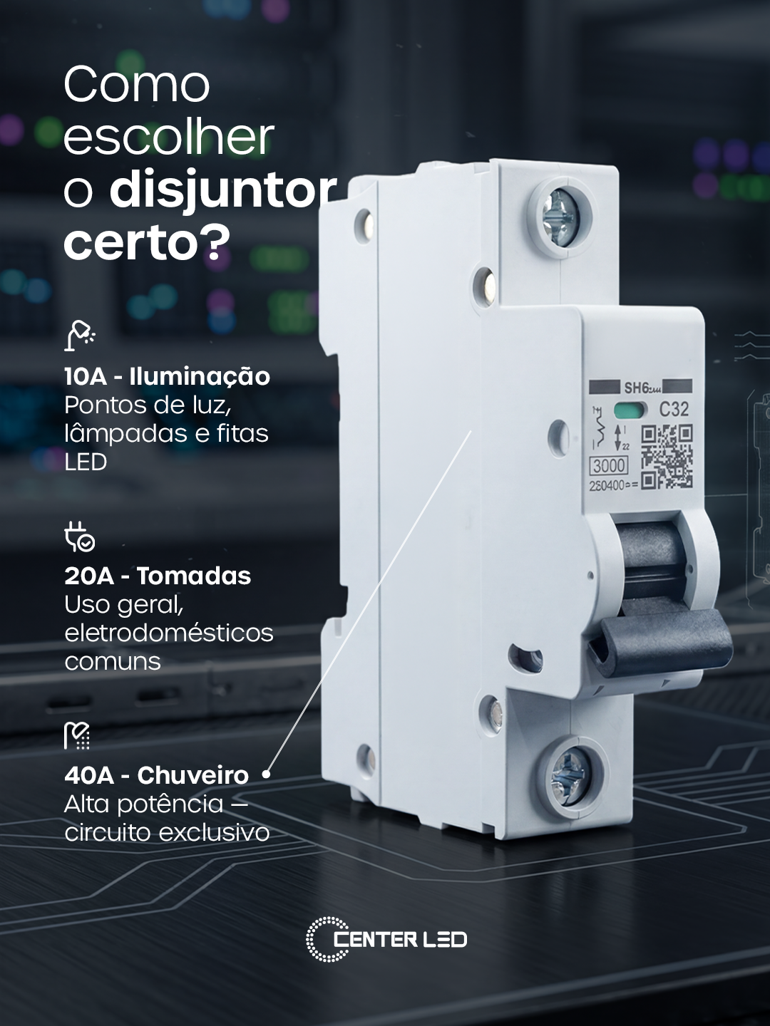 Como escolher o disjuntor certo